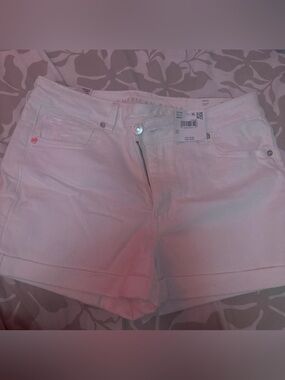 American Eagle Outfitters White Denim Shorts